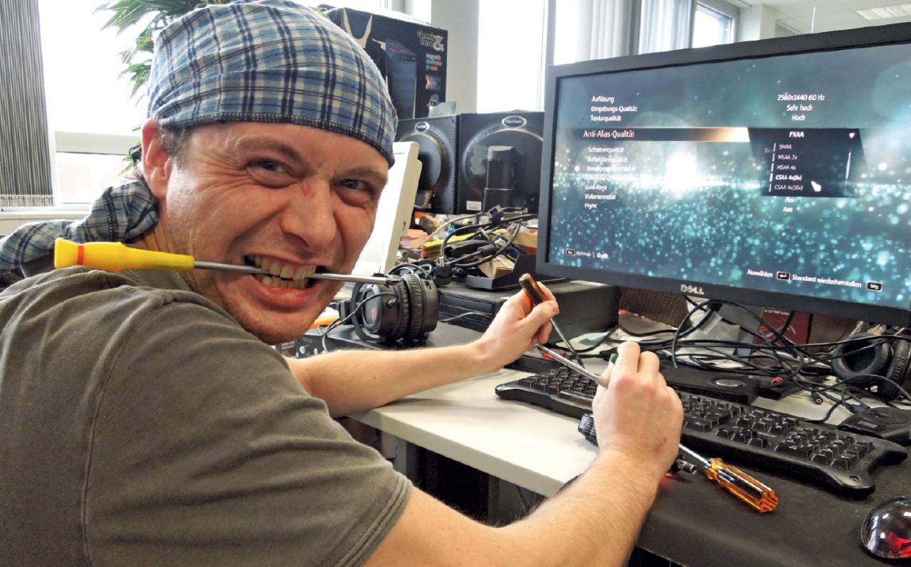 [29/11/2013] Lassen Sie besser Profis an Ihren Rechner! ASUS und PC Games Hardware tunen mit etwas Glück Ihren PC und machen ihn so fit für aktuelle Spiele.