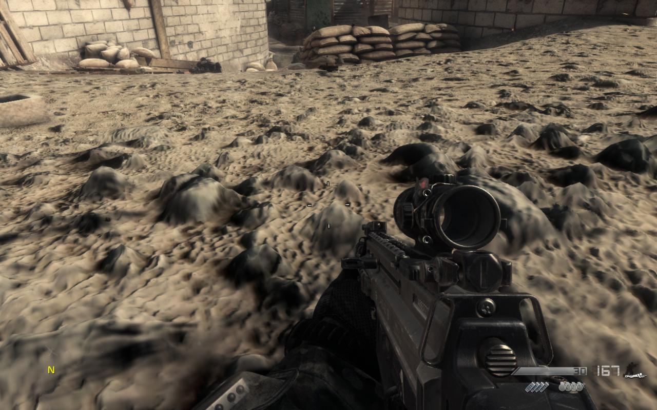[05/11/2013] Call of Duty: Ghosts - Sehr guter Tiefeneindruck, doch die Texturen sind nicht wirklich hoch aufgelöst.