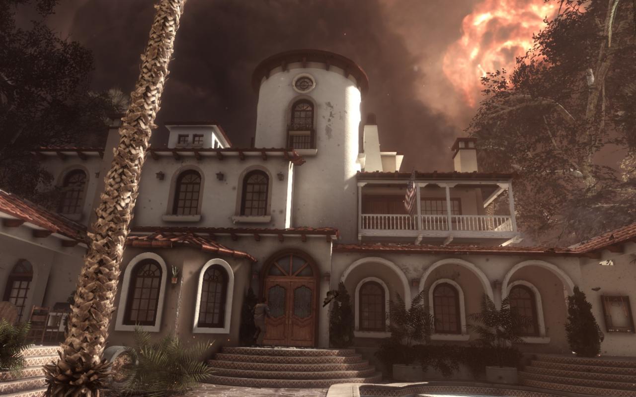 [05/11/2013] Call of Duty: Ghosts - Schicke Beleuchtung, die Expolsions-Effekte haben wir aber schon hübscher gesehen.
