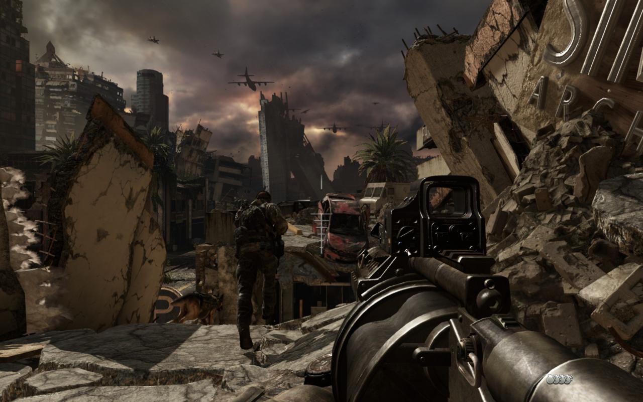 [05/11/2013] Call of Duty: Ghosts - Sehr ansehnliche Beleuchtung, schönes Design.