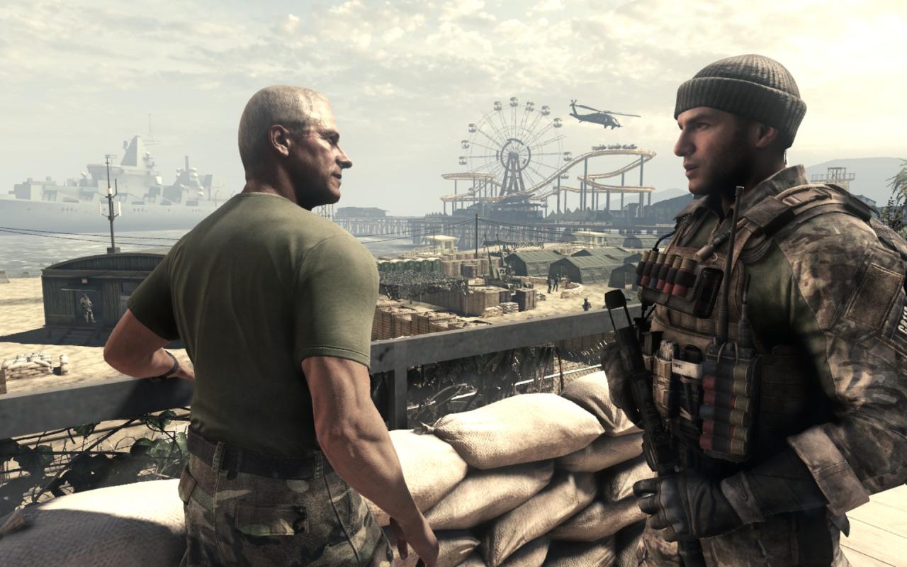 [05/11/2013] Call of Duty: Ghosts - Die Gesichter wirken unecht, wie die von Wachsfiguren.