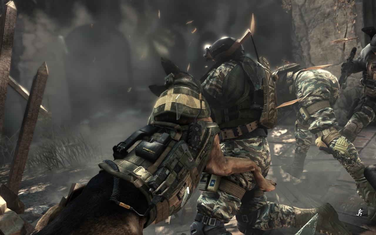 [05/11/2013] Call of Duty: Ghosts - ...die dann fantastisch animiert außer Gefecht gesetzt werden.