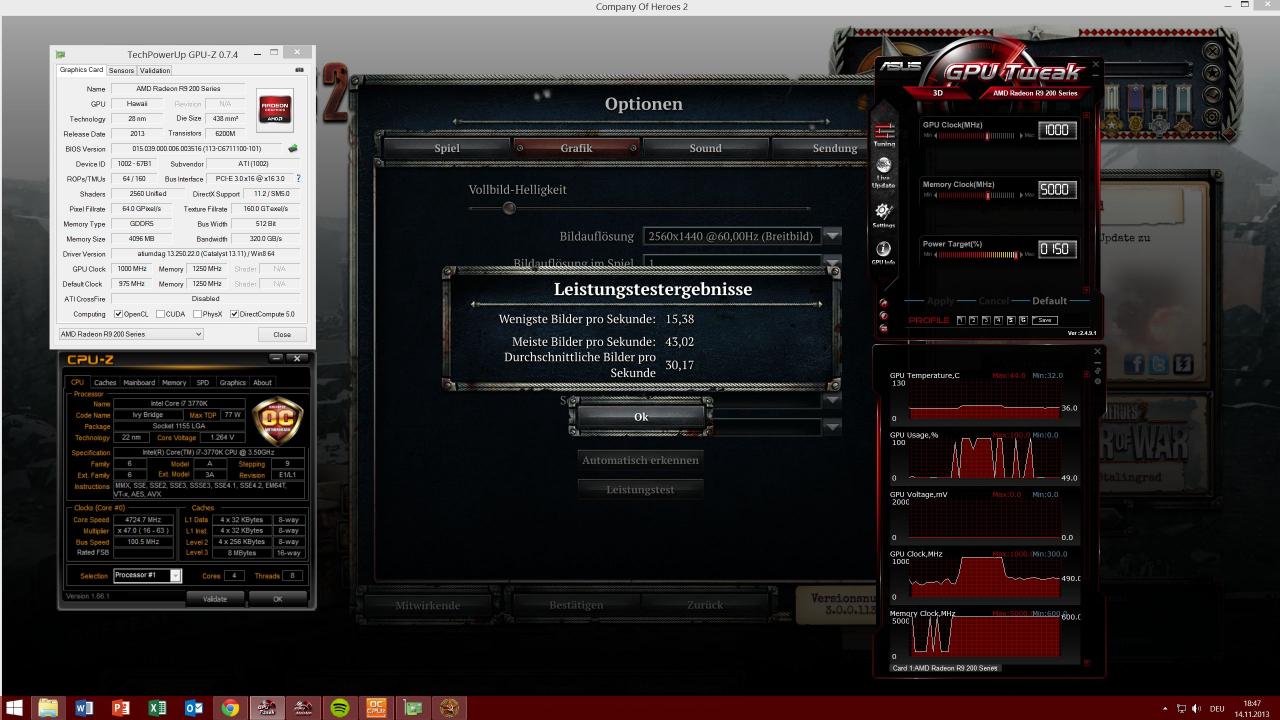 [15/11/2013] Company of Heroes 2 Benchmark R9-290-BIOS