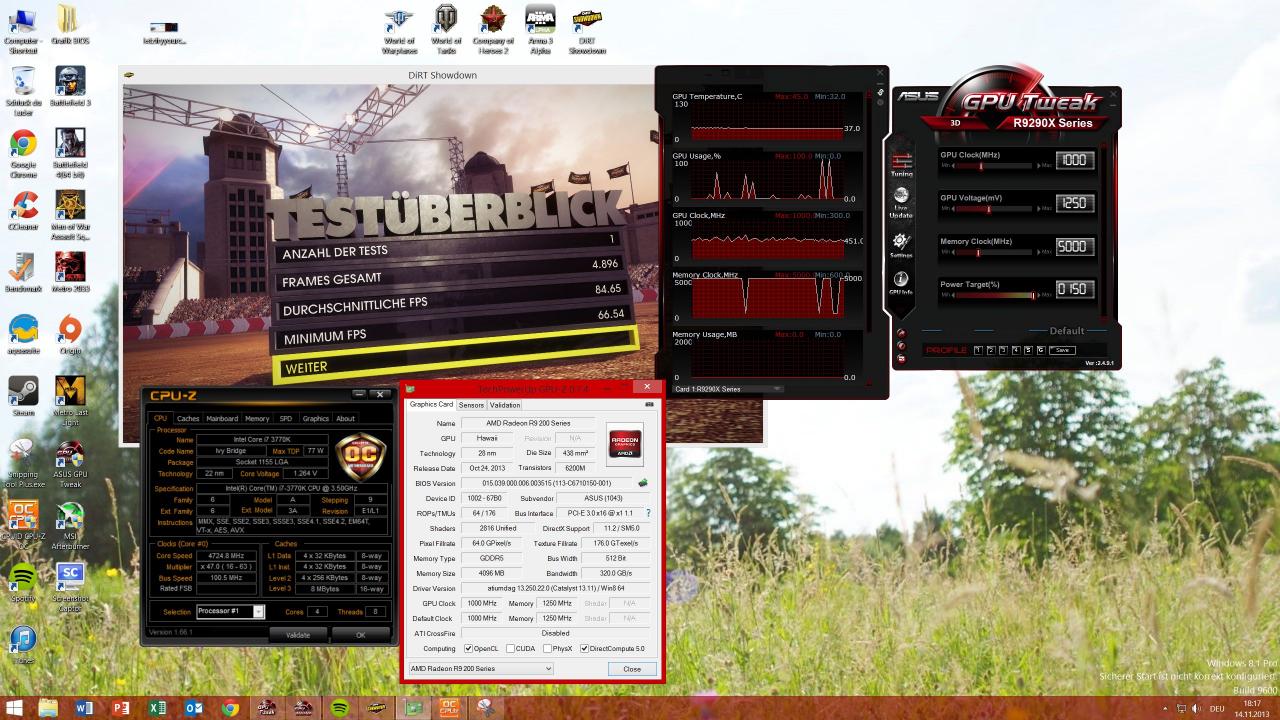 [15/11/2013] Dirt Showdown Benchmark R9-290X-BIOS