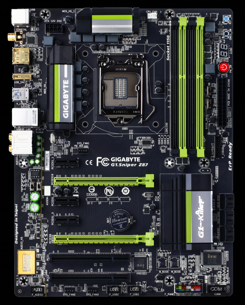 [20/11/2013] Gigabyte G1.Sniper Z87: Soundcore 3D und Killer-E2200-Chip für 140 Euro angekündigt (2)