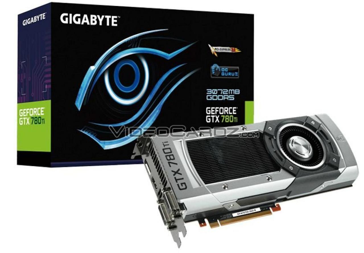 [06/11/2013] Nvidia Geforce GTX 780 Ti: Produktbild und Benchmarks von Gigabyte aufgetaucht (1)