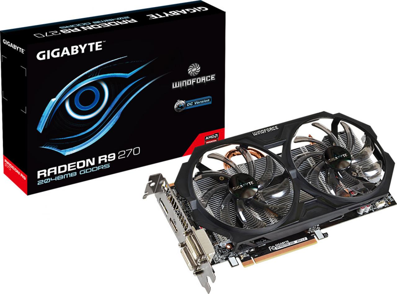[13/11/2013] Gigabyte Radeon R9 270 Windforce 2X 975 MHz
