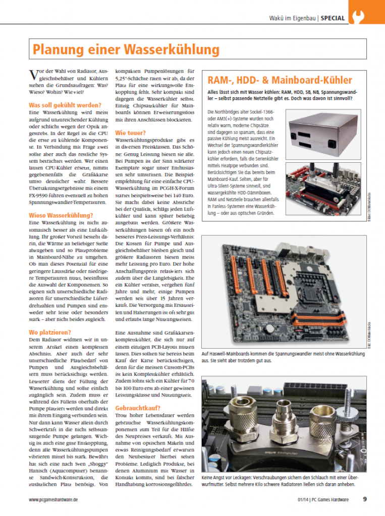 [29/11/2013] PCGH 01/2014: Wasserkühlungsspecial