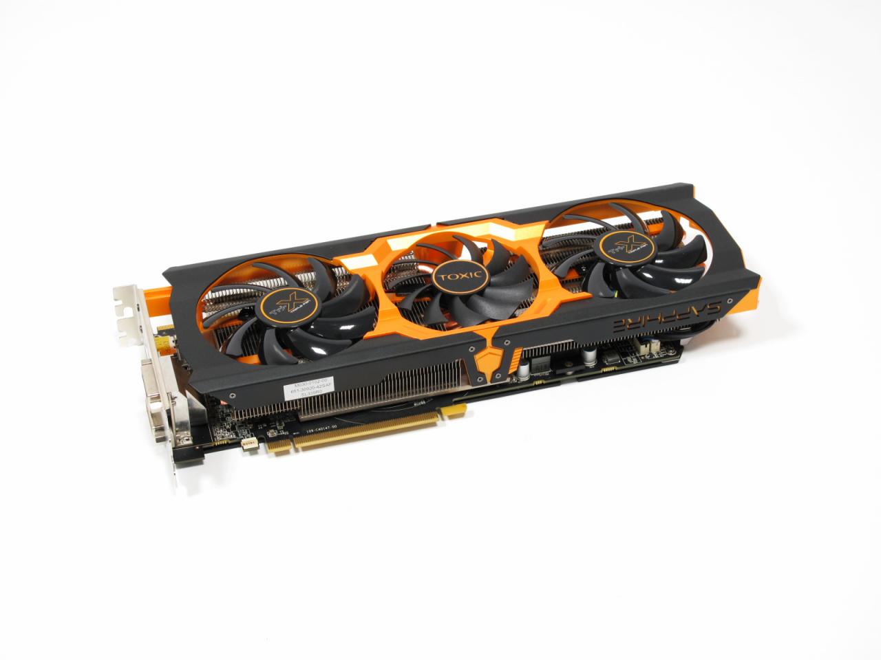 [08/11/2013] Sapphire Radeon R9 270X Toxic: Dank konstanter 1.150/3.000 MHz die derzeit schnellste 270X; im Gegensatz zur 280X Toxic subjektiv leise. Ausführlicher Test in der PCGH 01/2014.