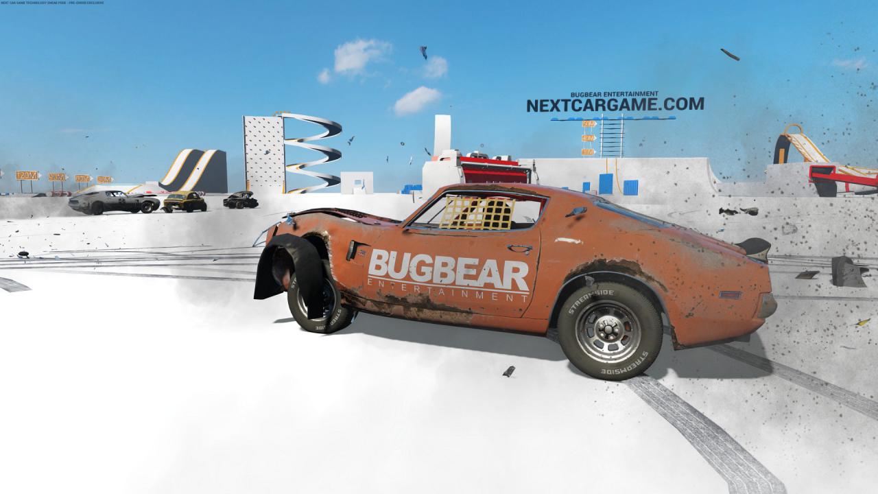 [26/11/2013] The Next Car Game - Die Autos lösen sich dabei in ihre Einzelteile auf...