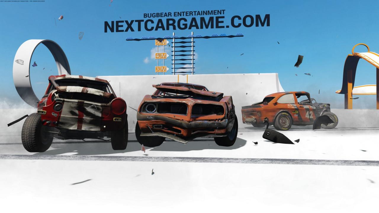 [26/11/2013] The Next Car Game: Techdemo mit aufwendiger Zerstörungsphysik ausprobiert