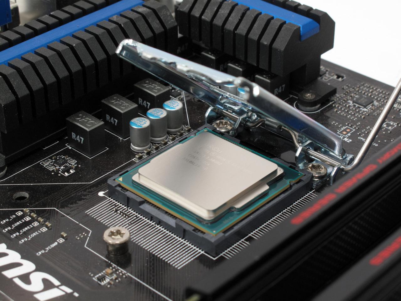 [29/11/2013] Xeon E3 1230v3: Die CPU passt in Sockel-1150-Mainboards