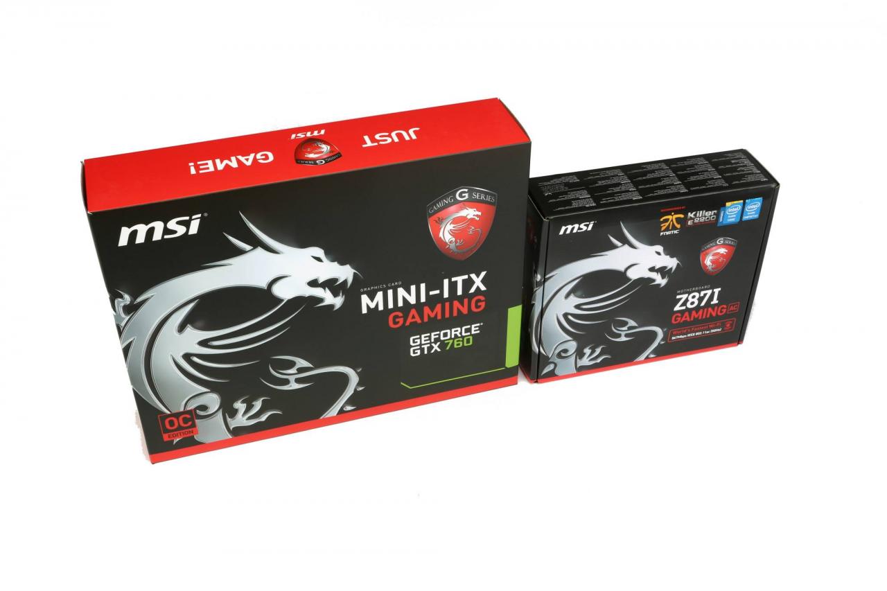 [23/11/2013] Mini-ITX-Gaming: MSI zeigt Mini-GTX-760 und Z87-ITX-Gaming-Platine. (1)