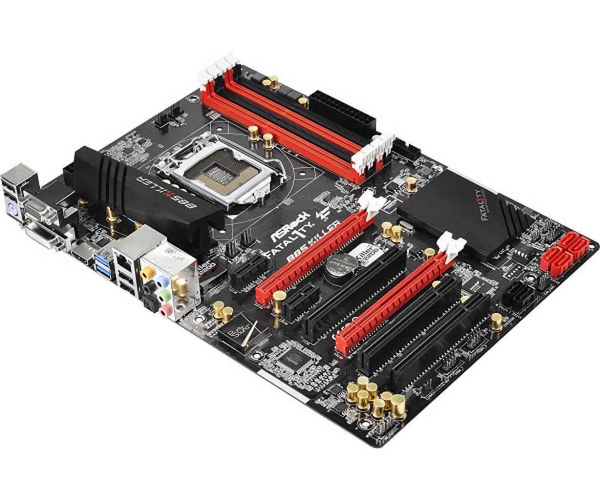 [06/12/2013] Asrock Fatal1ty B85 Killer: Mittelklasse-Mainboard mit diversen 