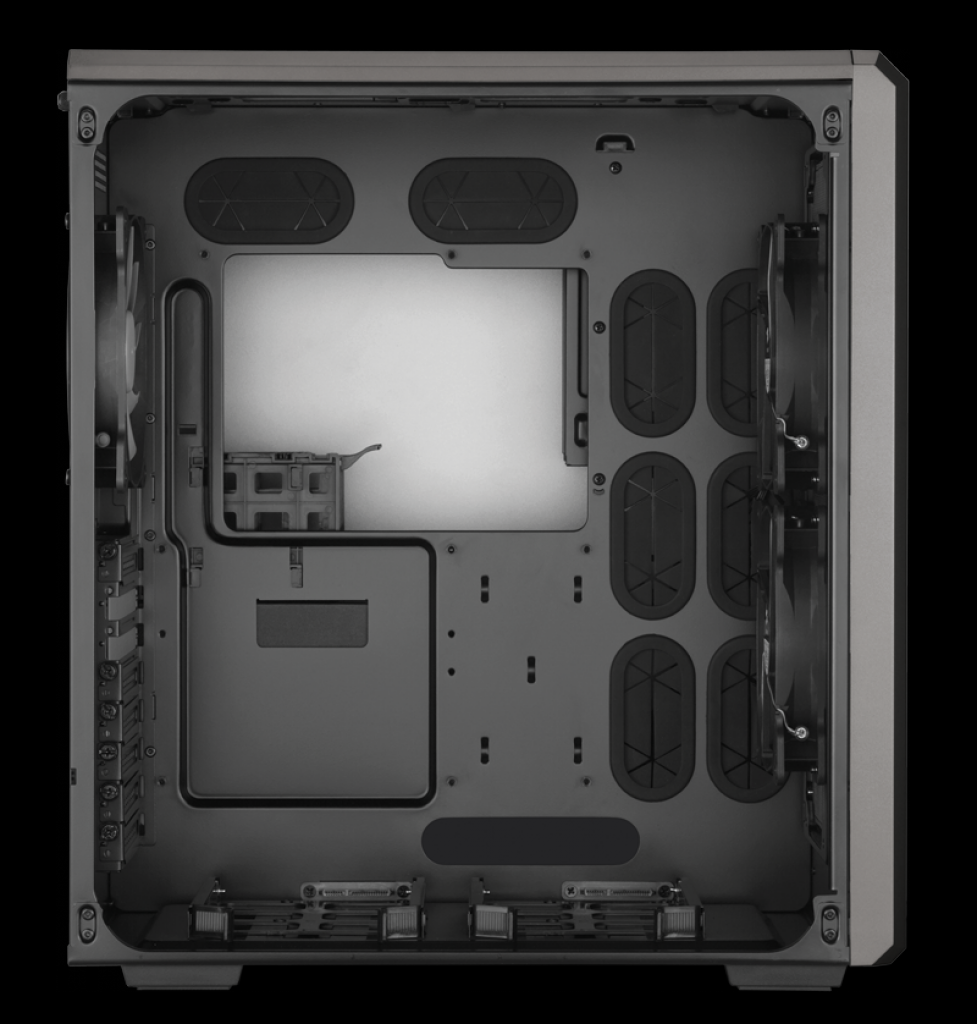 [19/12/2013] Corsair Carbide Air 540: Cube-Gehäuse in Weiß und Silber veröffentlicht (4)