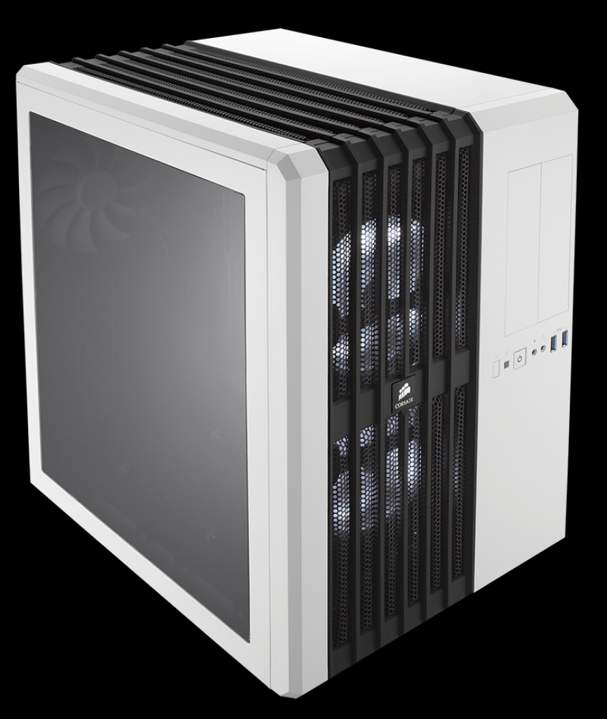 [19/12/2013] Corsair Carbide Air 540: Cube-Gehäuse in Weiß und Silber veröffentlicht (9)
