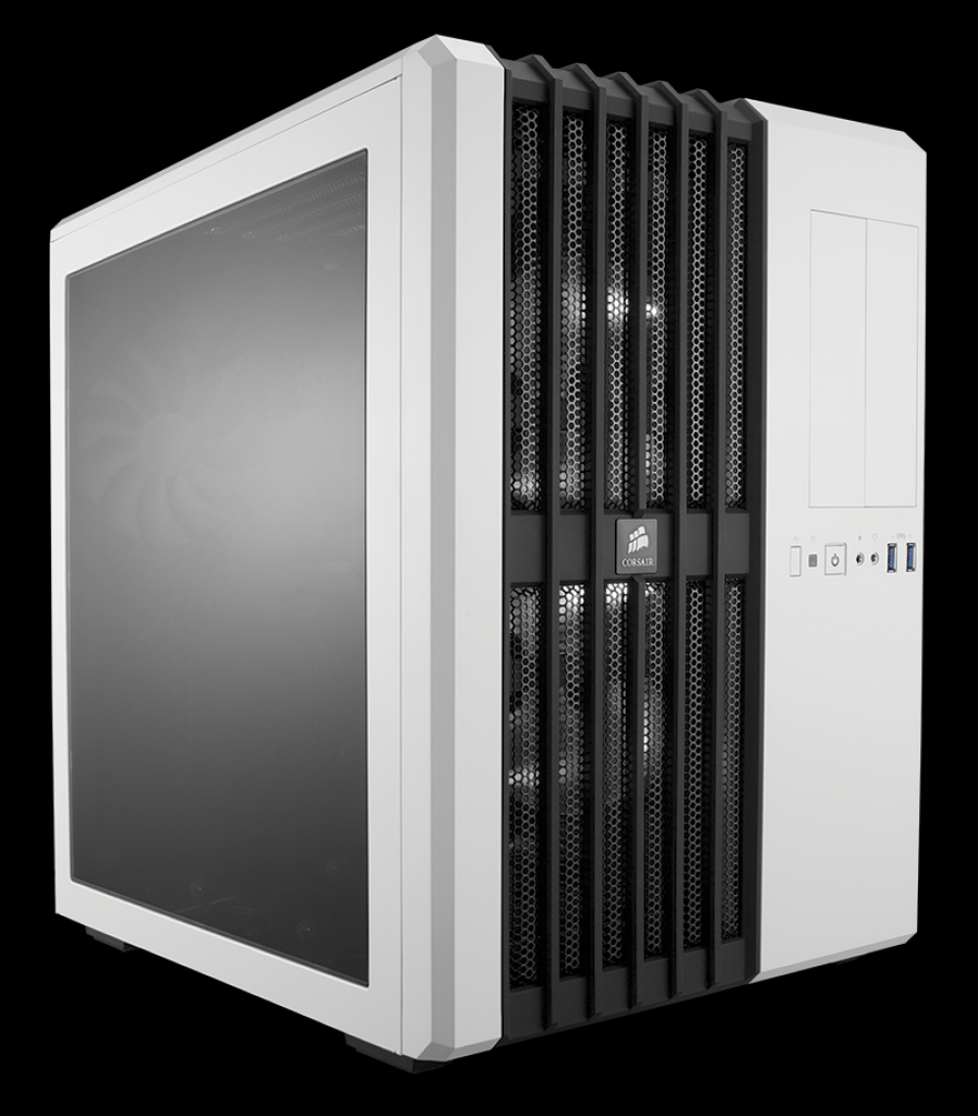 [19/12/2013] Corsair Carbide Air 540: Cube-Gehäuse in Weiß und Silber veröffentlicht (10)