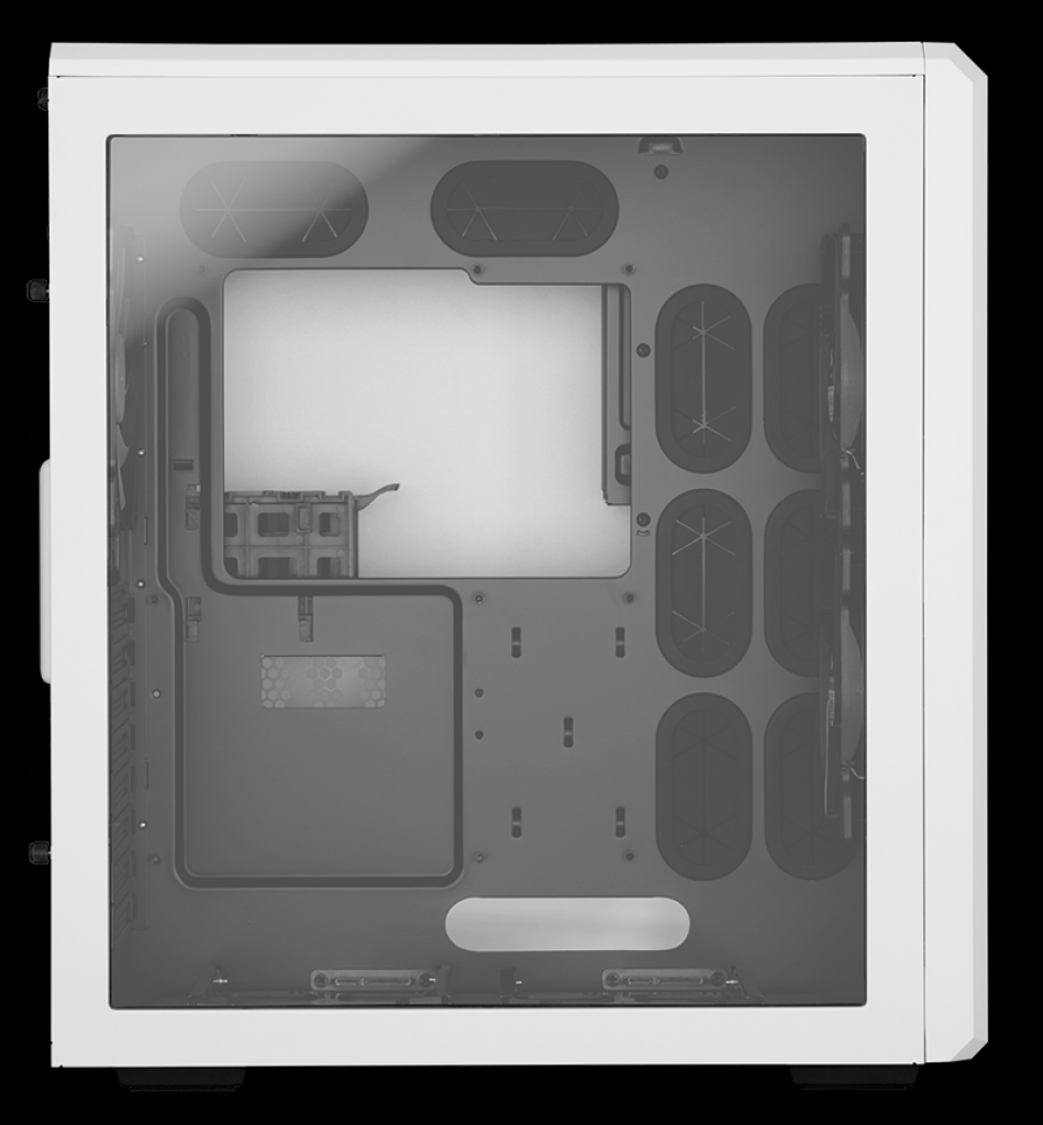 [19/12/2013] Corsair Carbide Air 540: Cube-Gehäuse in Weiß und Silber veröffentlicht (11)