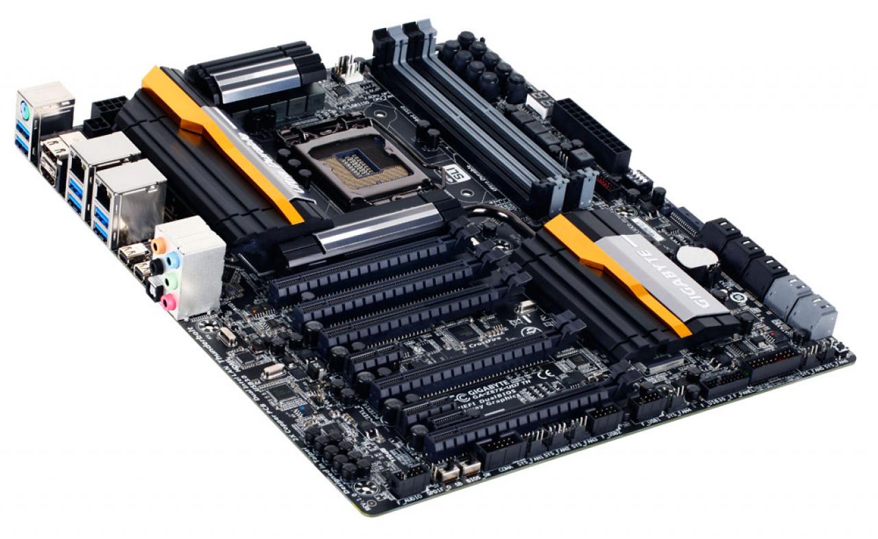 [20/12/2013] Gigabyte GA-Z87X-UD7 TH: High-End-Mainboard im E-ATX-Format für 378 Euro veröffentlicht (2)