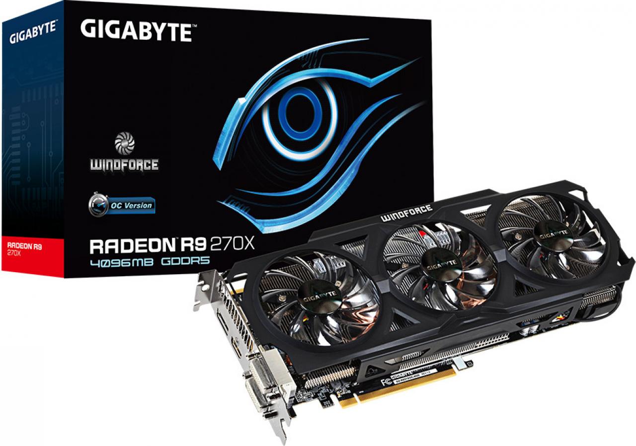[26/12/2013] Radeon R9 270X und R7 260X: Neue OC-Grafikkarten von Gigabyte mit bis zur 4 GiByte Speicher. (4)