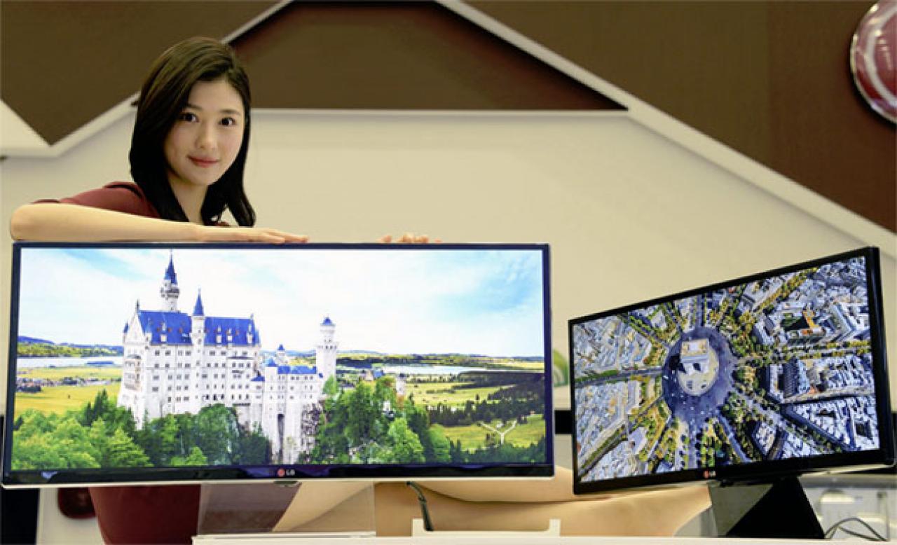 [17/12/2013] LG kündigt UWQHD- und UHD-Monitore an: Unter anderem mit 