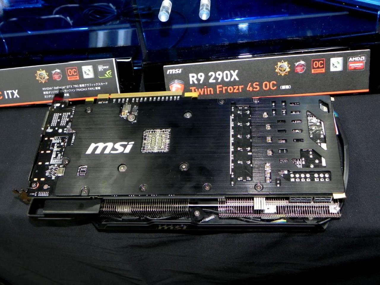 [15/12/2013] Radeon R9 290X Gaming Edition von MSI mit Twin-Frozr-Kühler und werksseitiger Übertaktung abgelichtet (2)