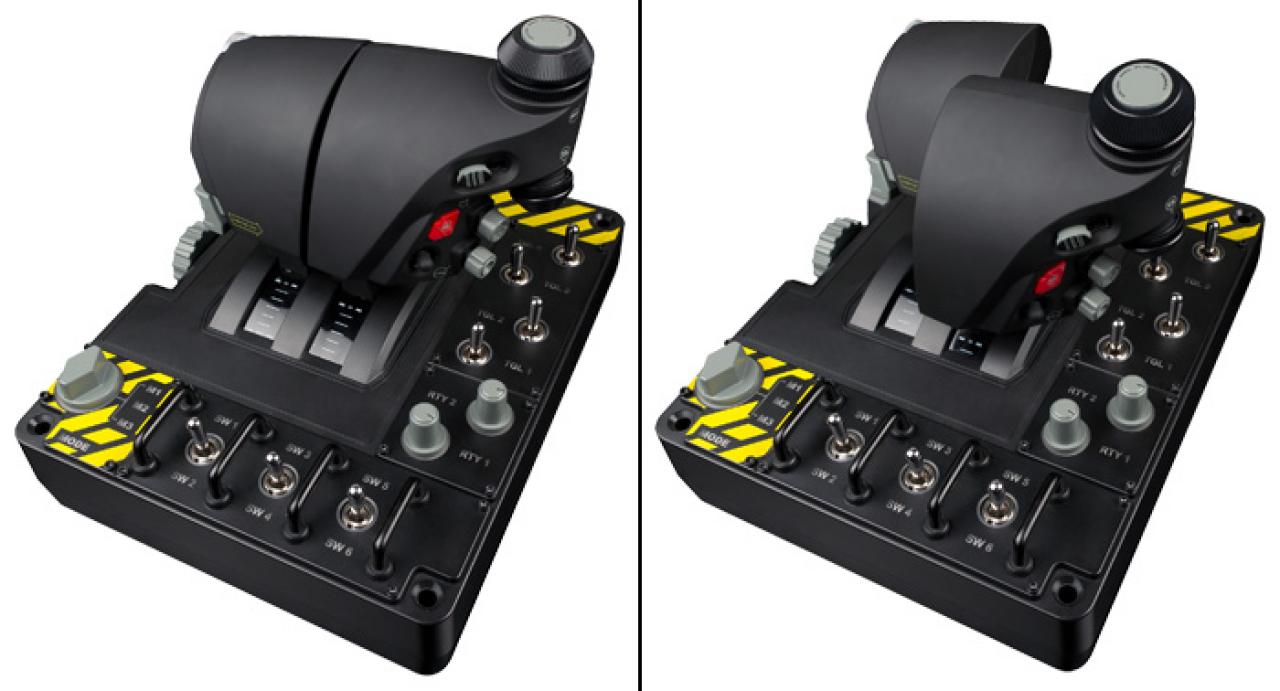 [18/12/2013] Mad Catz Saitek X-55 Rhino: HOTAS-Controller für Anfang 2014 angekündigt (3)