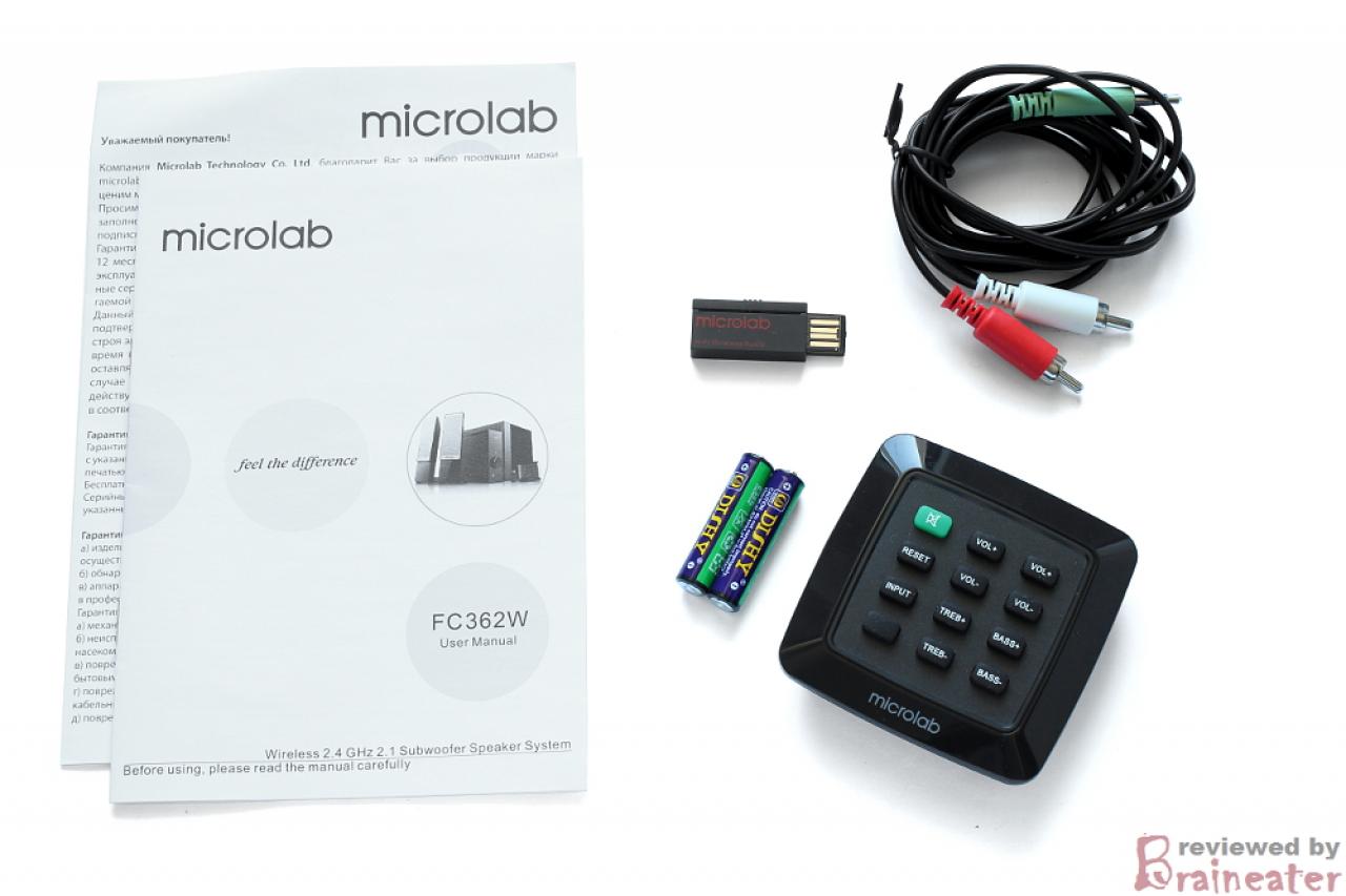 [01/12/2013] PCGHX-Test: Kabelloses 2.1-Soundsystem Microlab FC 362W angehört (2)