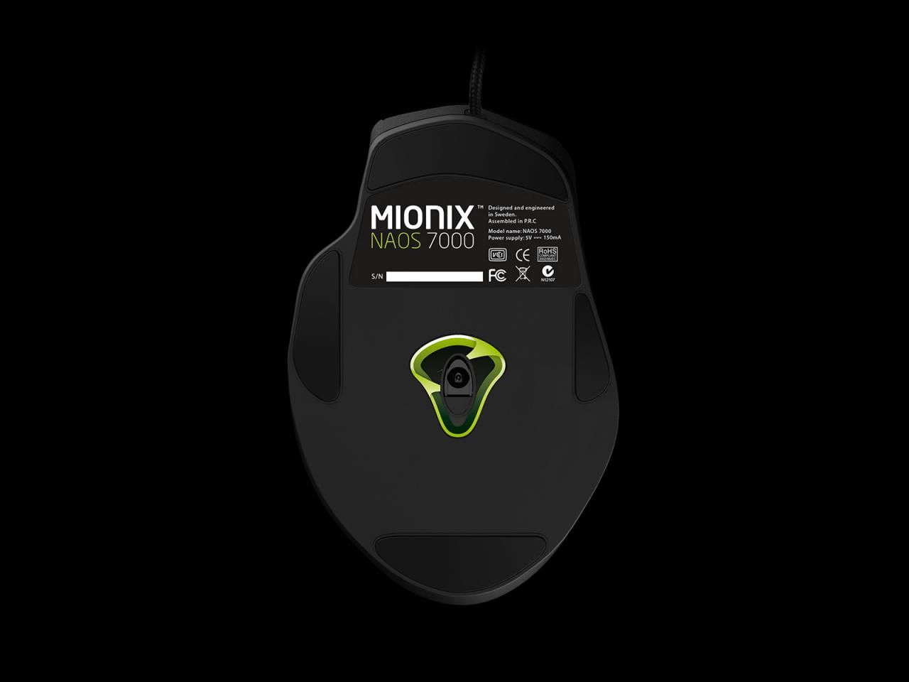 [09/12/2013] Mionix Naos 7000: Rechtshänder-Maus mit ADNS-3310-Sensor für 80 Euro angekündigt (3)