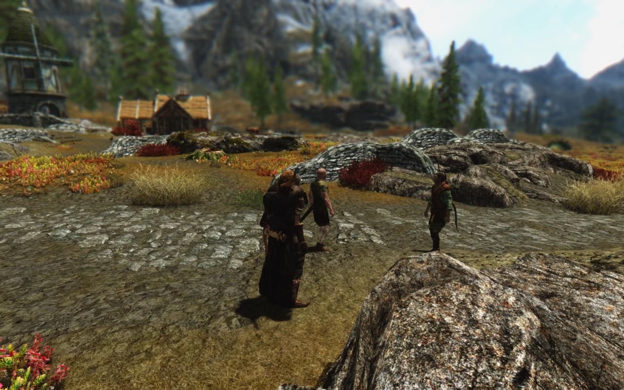 [06/12/2013] Skyrim maxed Graphics - Mehr NPCs laufen umher und quatschen miteinander
