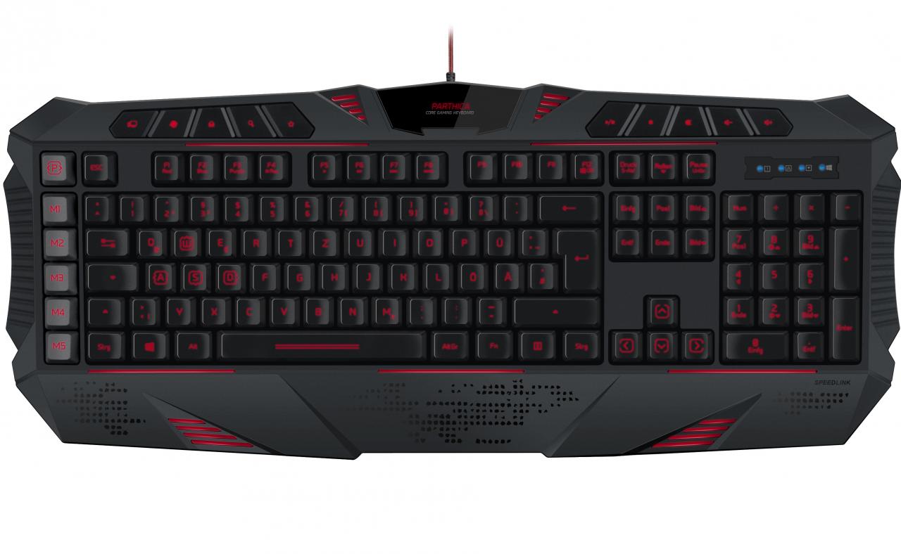 [13/12/2013] Speedlink Parthica: Futuristische Gaming-Tastatur ab 46 Euro vorgestellt (2)