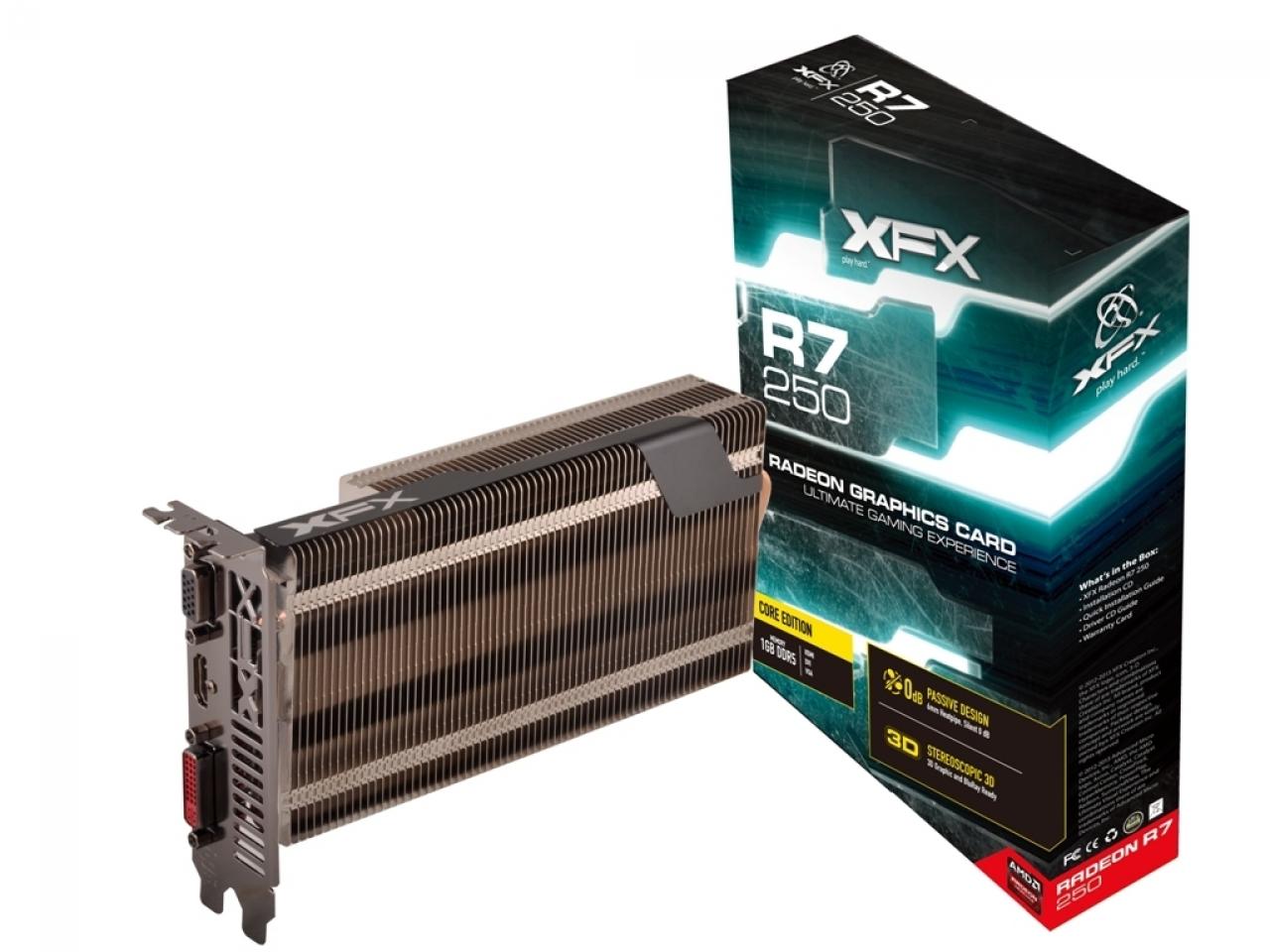 [13/12/2013] XFX Radeon R7 250 Core mit Passivkühler veröffentlicht (4)