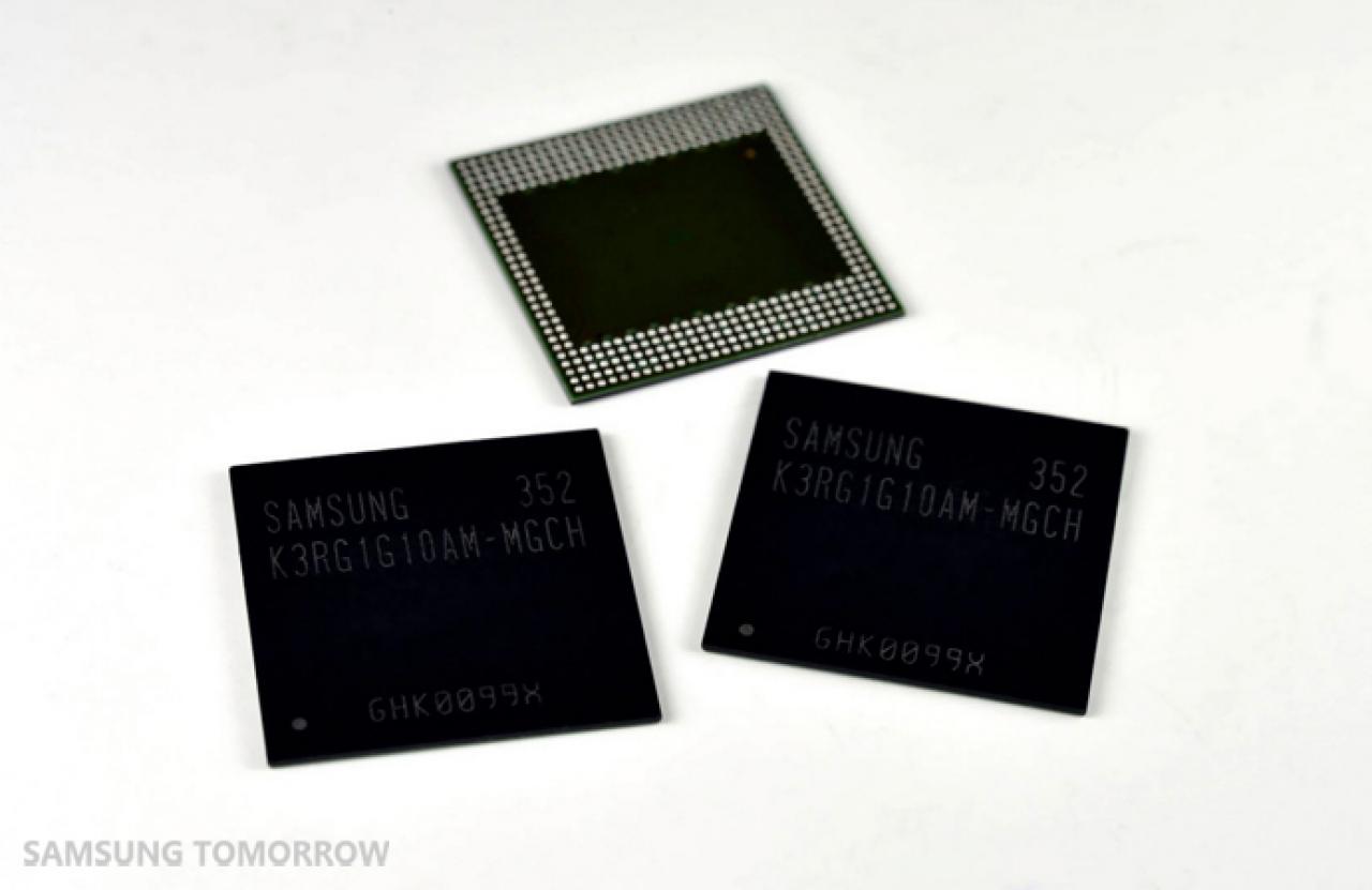 [31/12/2013] Samsung präsentiert erstmals 8-Gb-LPDDR4-DRAM für Mobilgeräte - Einsatz bereits beim Galaxy S5?