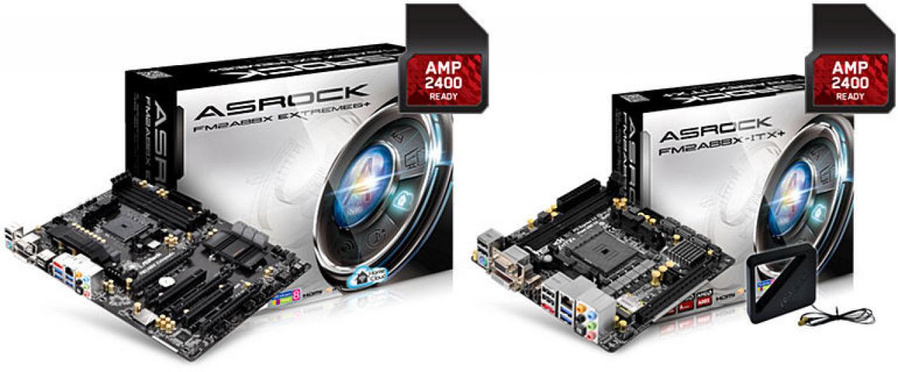 [14/01/2014] Asrock: Unterstützung für AMDs AMP-Speicherprofile kehren mit FM2A88X Extreme6+ und FM2A88X-ITX+ zurück (1)