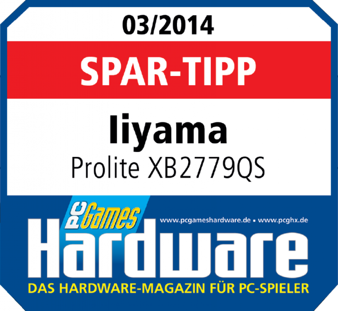[21/01/2014] AWARD Spar Tipp Iiyama Prolite XB2779QS