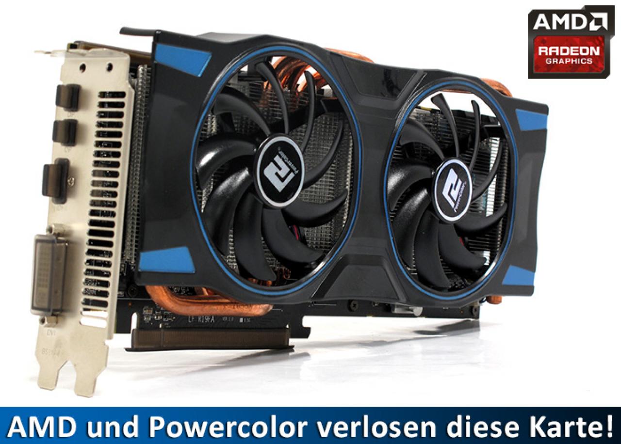 [24/01/2014] Zusammen mit AMD und Powercolor verlosen wir eine Radeon R9 280X.