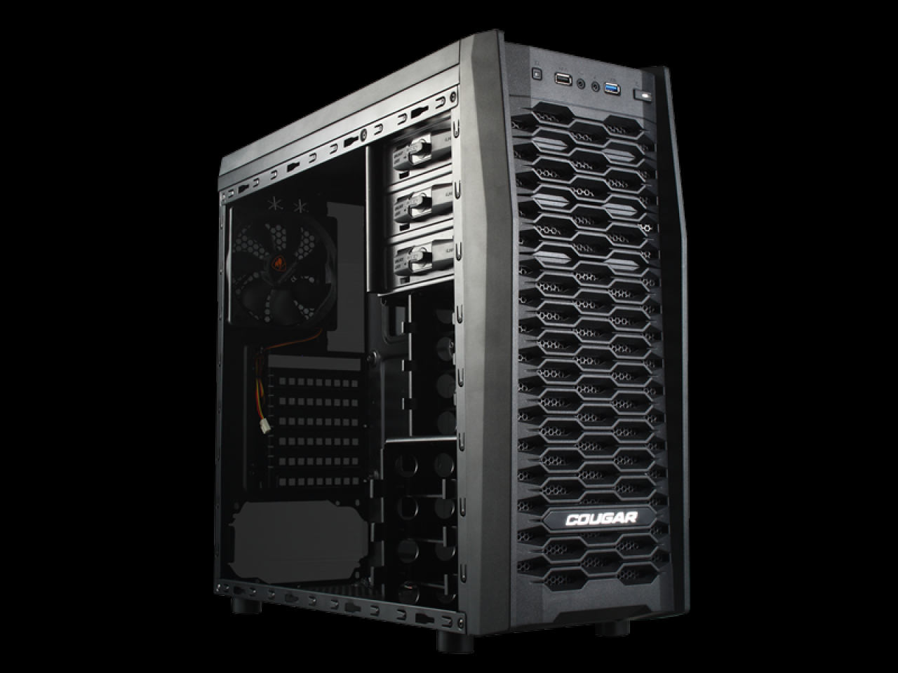 [27/01/2014] Cougar MX300: Midi-Tower mit 