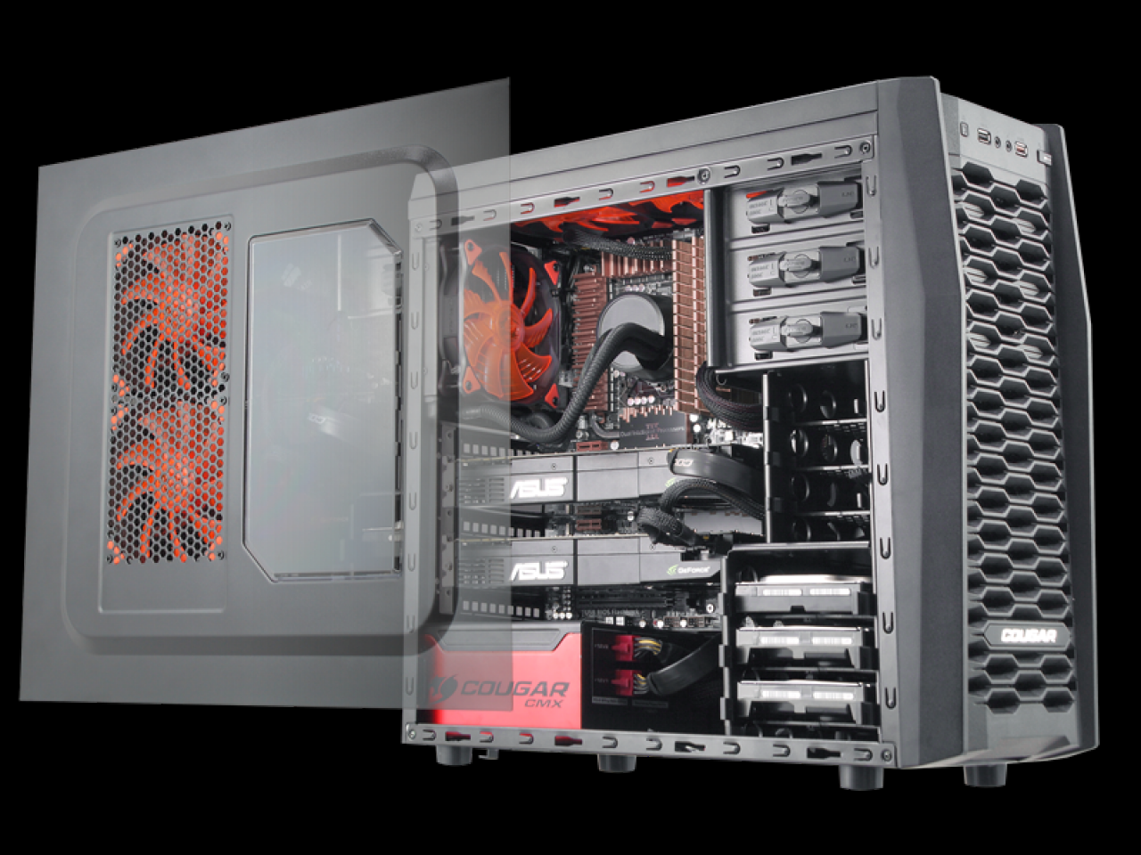 [27/01/2014] Cougar MX300: Midi-Tower mit 