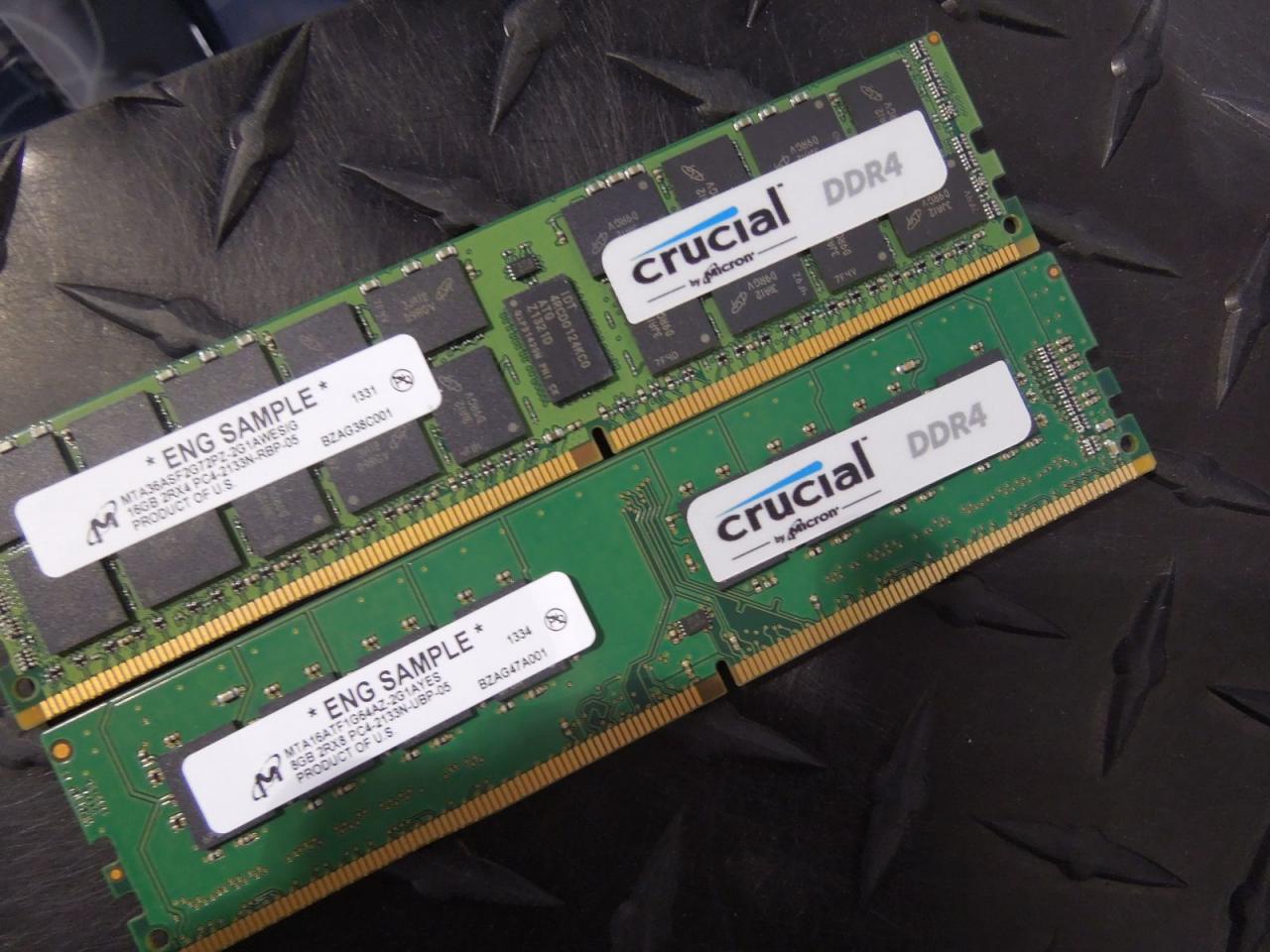[08/01/2014] DDR-4-Speicher von Crucial auf der CES abgelichtet (3)