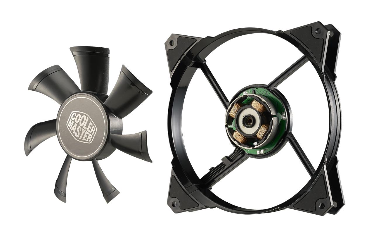 [22/01/2014] Cooler Master Nepton-Serie: Mitgelieferte 140-mm-Jetflo-Lüfter