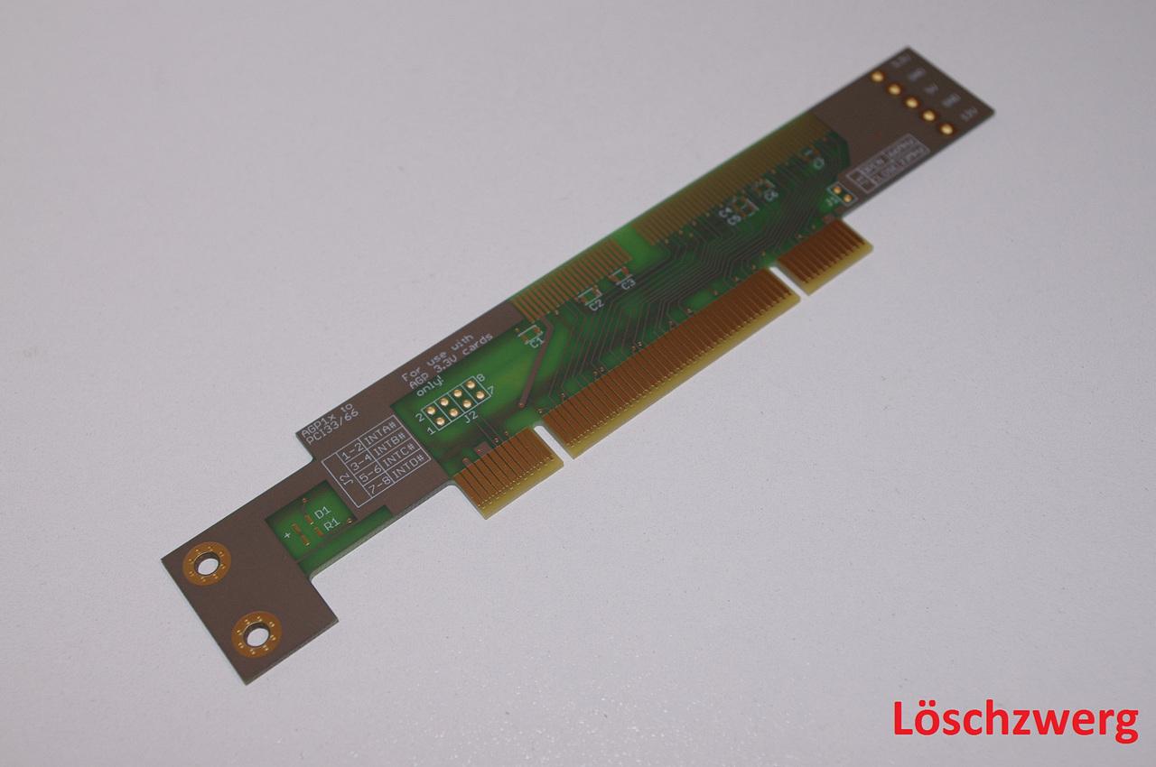 [14/01/2014] Von AGP 1.0 auf PCI: Adapter für Voodoo 5 & Co. im Eigenbau (5)