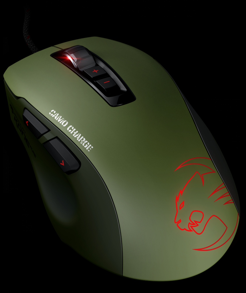 [03/01/2014] Roccat kündigt neue Produkte zur CES 2014 an: Kone Pure Camo Charge