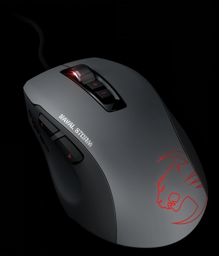 [03/01/2014] Roccat kündigt neue Produkte zur CES 2014 an: Kone Pure Naval Storm