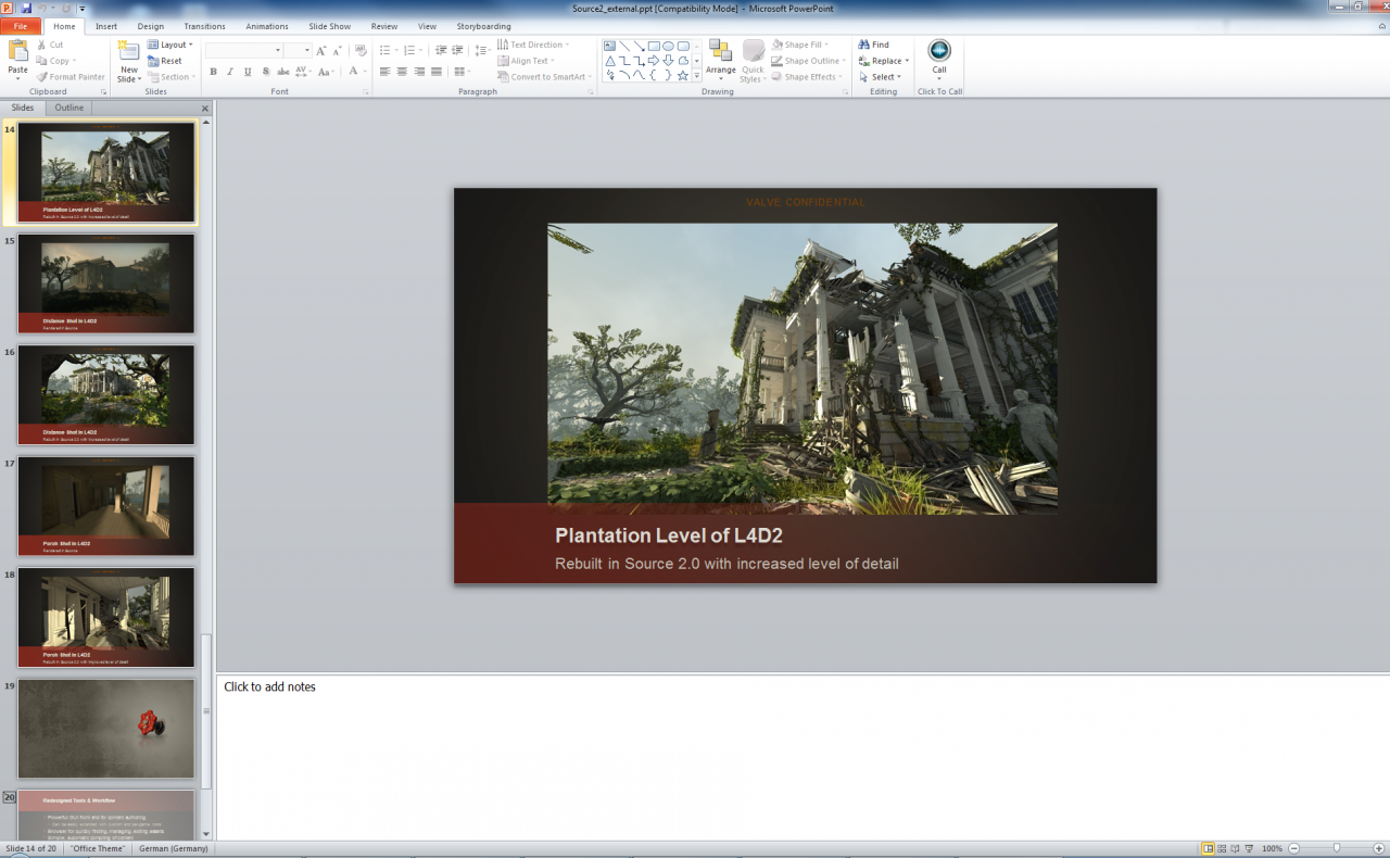 [28/01/2014] Valve Source Engine 2.0: Geleakte Powerpint-Präsentation