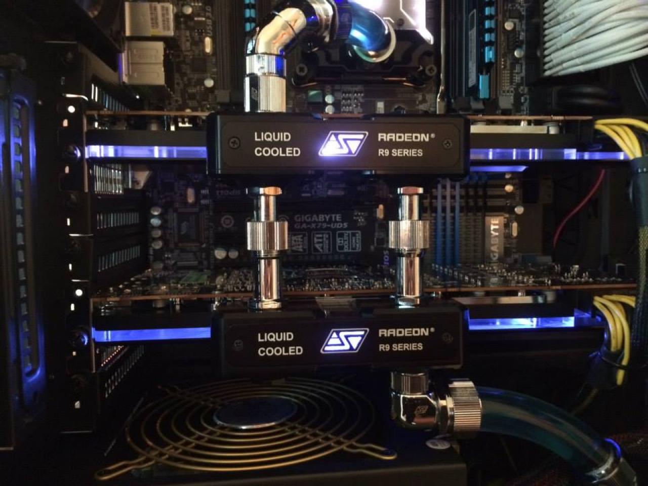 [13/01/2014] Swiftech Prototypen Wasserkuehler Radeon R9 290(X)