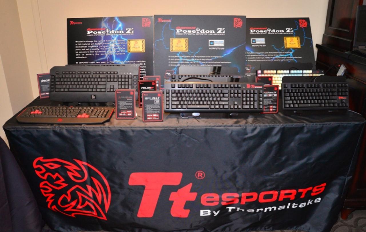 [09/01/2014] Tt Esports: Produkt-Lineup CES 2014 vorgestellt - Poseidon Z/X, Balmus, Level 10 M Hybrid, Ventus, Cronos GO/AD und Sybaris (2)