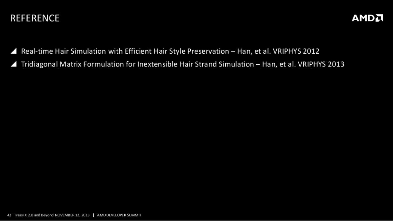 [08/01/2014] AMD TressFX 2.0