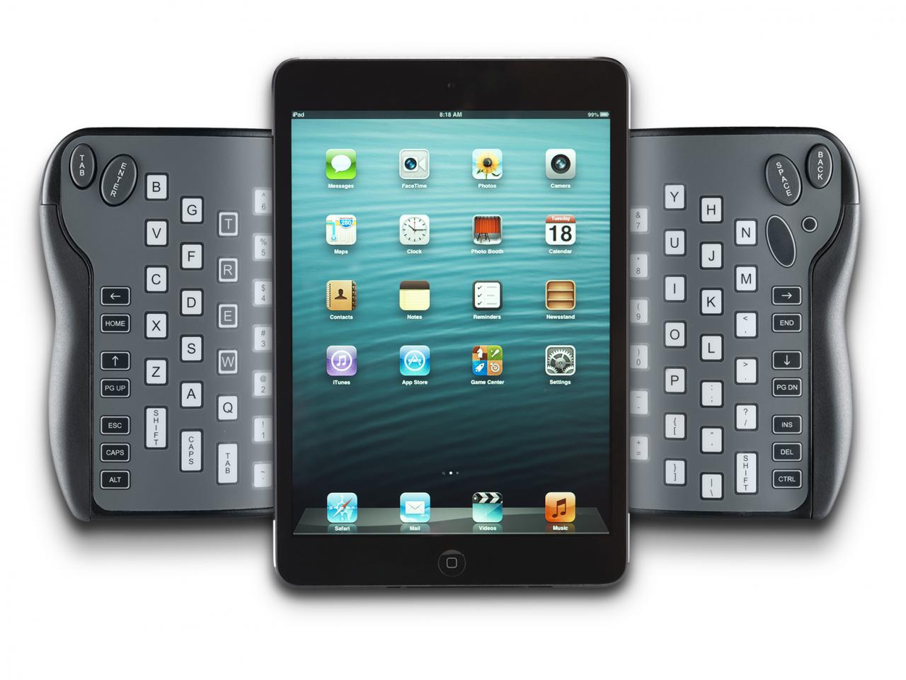 [13/01/2014] Trewgrip mit montiertem Tablet