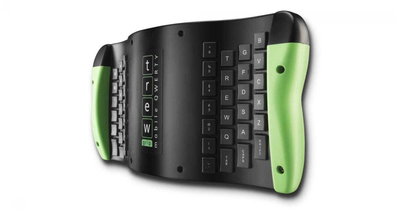[13/01/2014] Trewgrip: Mobile Docking-Tastatur für Smartphones und Tablets soll das Schreiben revolutionieren
