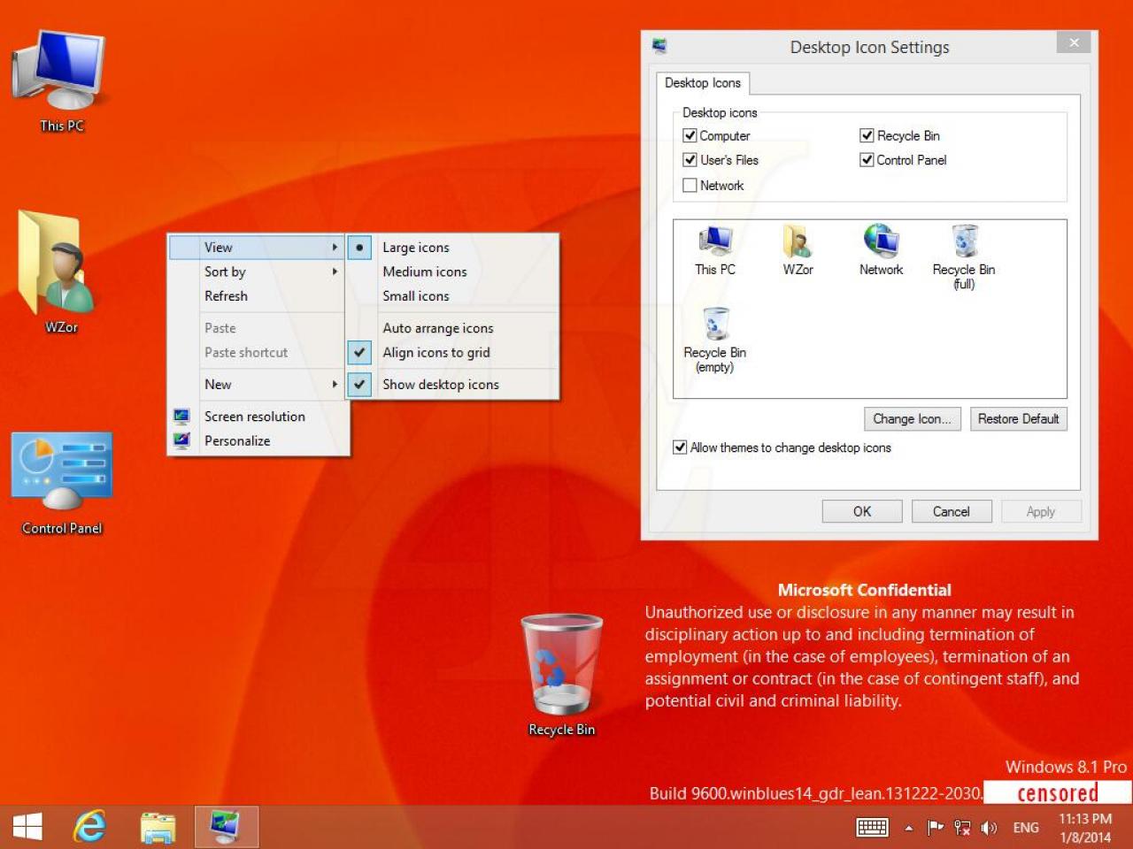 [20/01/2014] Windows 8.1 Update 1 Screenshot Leaks (2)